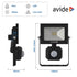 Avide 908984 Reflektor s senzorjem SMD LED 10W NW 800 lm