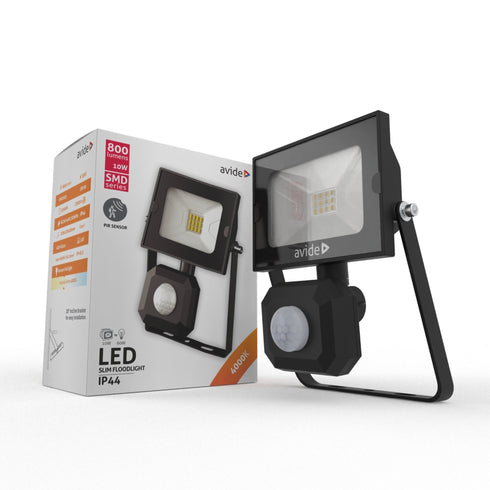 Avide 908984 Reflektor s senzorjem SMD LED 10W NW 800 lm