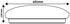 Avide 916187 Stropna svetilka Stella LED 48W CCT 2400 lm z daljinskim upravljalnikom