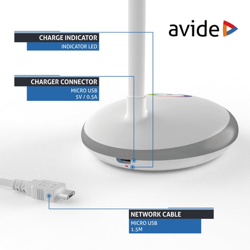 Avide 26223 Namizna svetilka Ben LED 4W RGB 250 lm