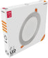 Avide 929828 Vgradna stropna svetilka LED Okrogla Saten 18W 4000K 1490 lm