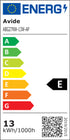 Avide 930909 Žarnica LED 13W E27 4000K 1521lm A60
