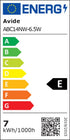 Avide 931128 Žarnica LED 6.5W E14 4000K 806lm C35