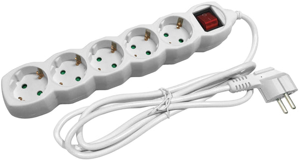 Entac 978062 Podaljšek 5 vtični s stikalom 3 m