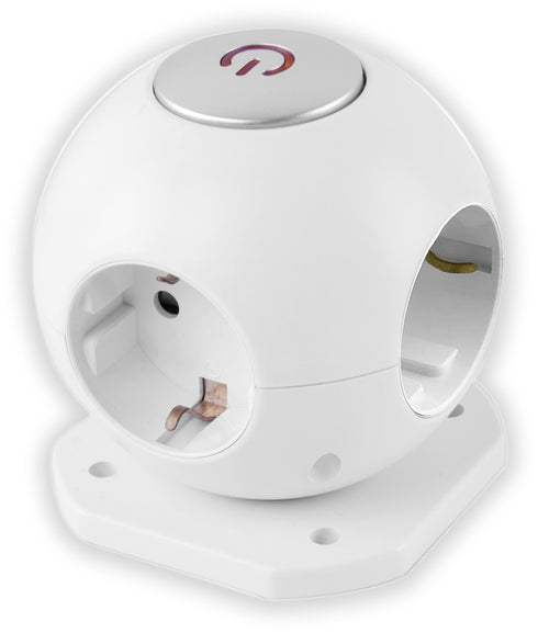 Entac 979304 Razdelilec krogla 4 vtični 1,5 m