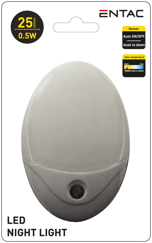 Entac 84285 Nočna svetilka 0,5W 25 lumnov