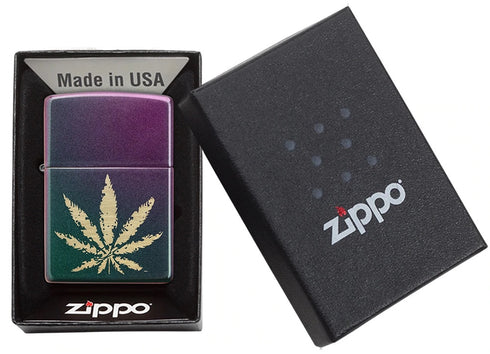 Zippo vžigalnik 49185 MLeaf Iridescent