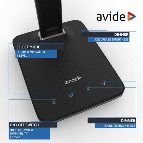 Avide 280614 Svetilka namizna LED Office Leather Calendar