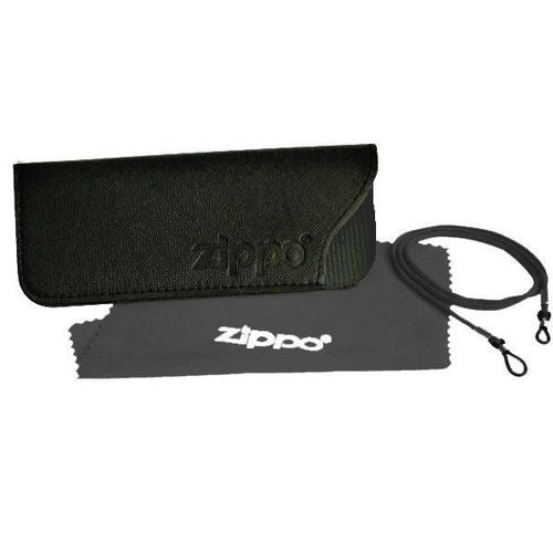 Zippo OP-R Komplet za bralna očala etui, trakec in krpica