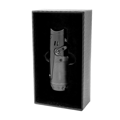 Ronson  117002 Vžigalnik plinski Jet Flame Bora siv/črn