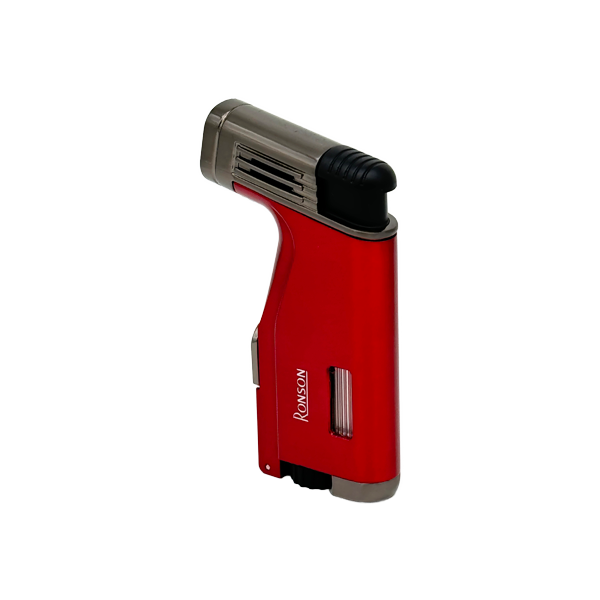 Gorilnik Ronson 120003 plinski Jet Flame Breeze, Red
