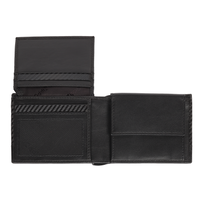 Denarnica Zippo 2.007.996 Carbon Range Tri-Fold + Coin Pouch