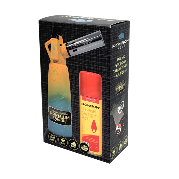 Set Ronson Table Torch RRK 3121 + Plin 100 ml