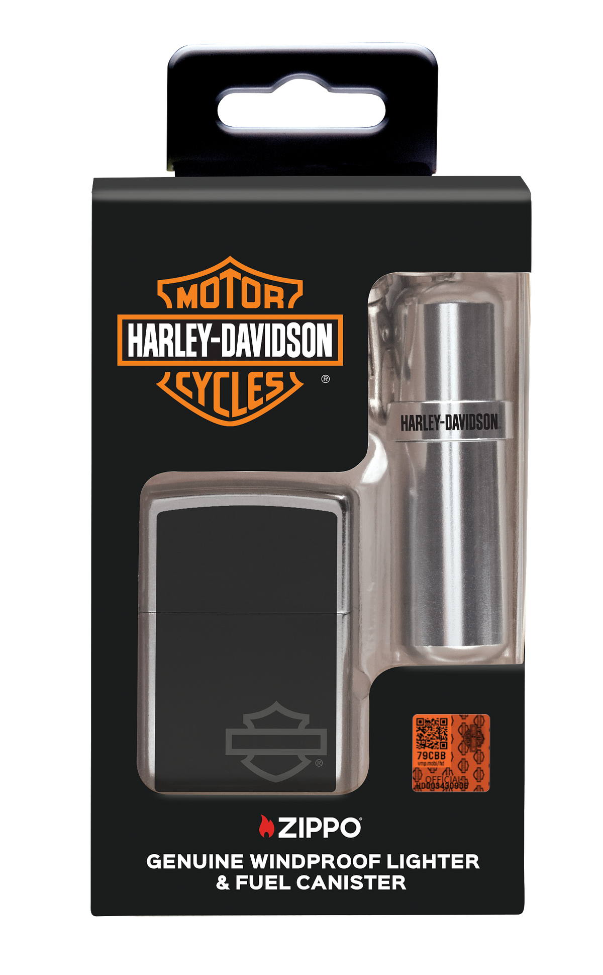 Zippo 46131 Set vžigalnik Harley Davidson in kantica za bencin