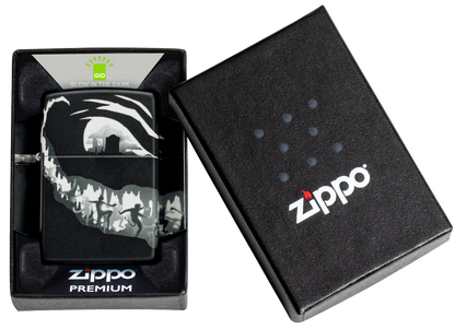 Zippo vžigalnik 46268 Grinning Pumpkin 360