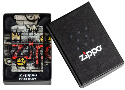 Zippo 46282 vžigalnik Street Wall Art, 540 Matte