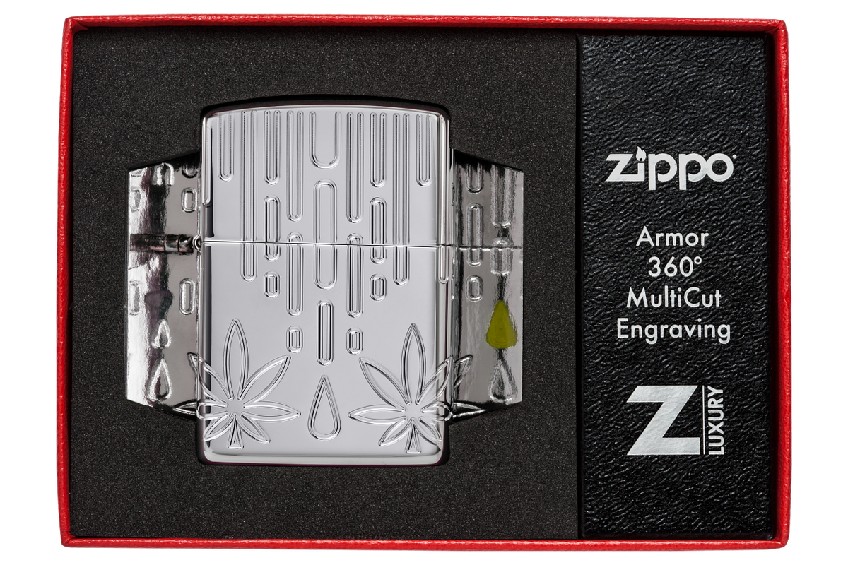 Zippo vžigalnik 46303 Cannabis Armor