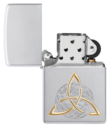 Zippo vžigalnik 60.007.292 Viking Knot, Satin Chrome