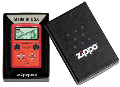 Zippo 46700 vžigalnik Retro Gaming Console, Texture Print