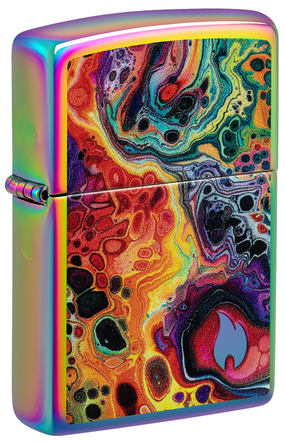 Zippo 46938 vžigalnik Abstract Colours & Flame