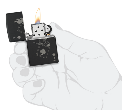 Zippo 47134 vžigalnik Lighter Lucky Spade 7