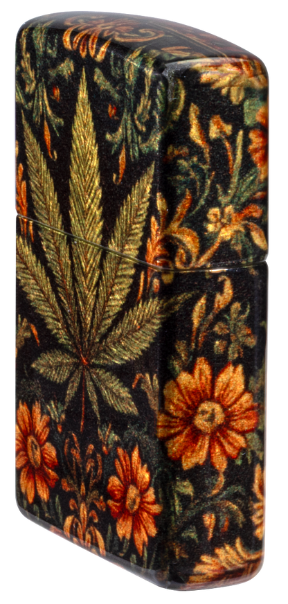 Zippo 47139 vžigalnik Cannabis Leaf and Flowers