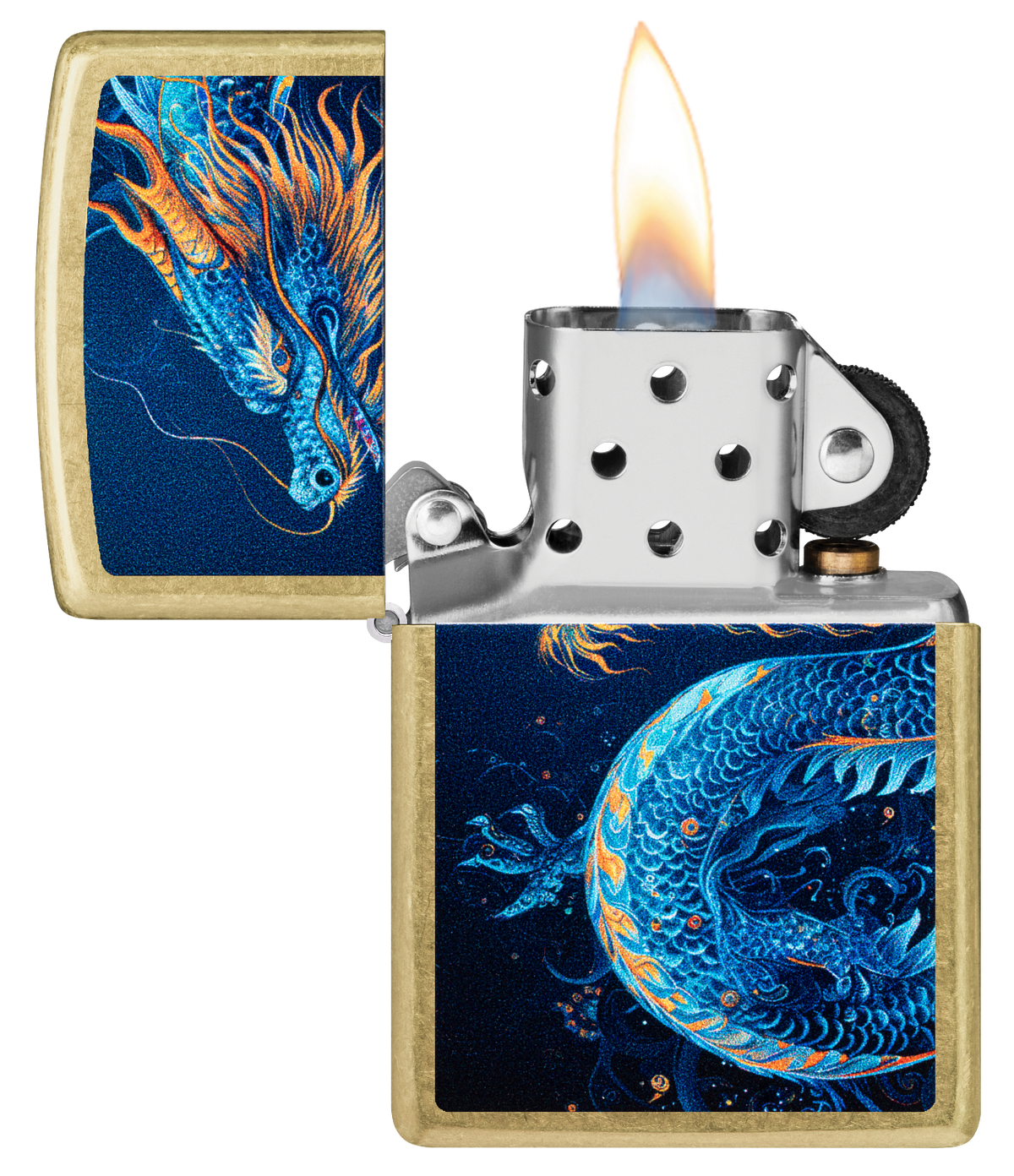 Zippo 47178 vžigalnik Blue Dragon
