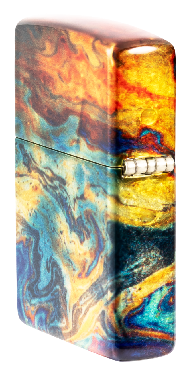 Zippo vžigalnik 48778 Colorful Tumbled Brass