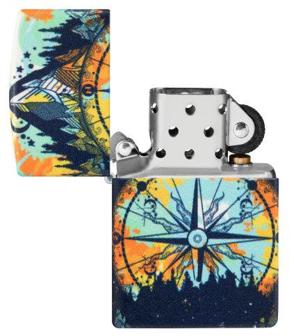 Zippo vžigalnik 49805 Nature Compass, Glow in the Dark