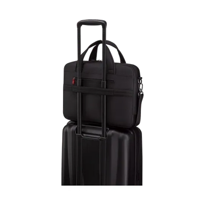 Poslovna torba Wenger 653496 Altair za laptop 14", tablico 25cm, Črna