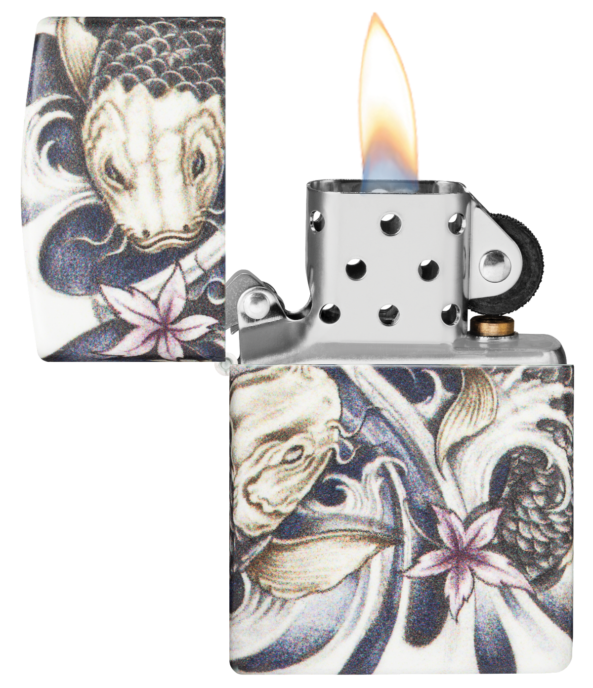 Zippo vžigalnik 48393 Tattoo Koi Fish