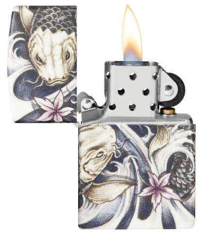 Zippo vžigalnik 48393 Tattoo Koi Fish