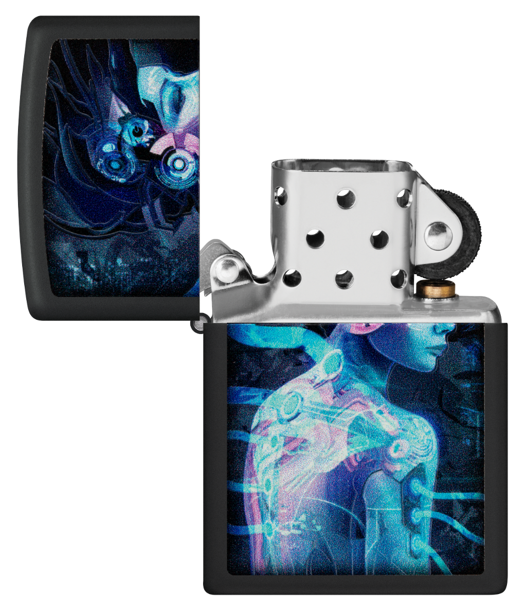 Zippo vžigalnik 48517 Cyber Woman UV