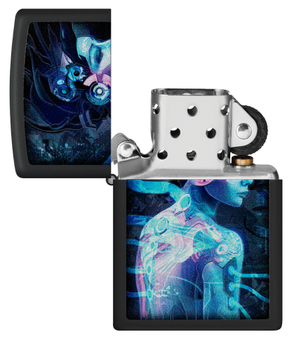 Zippo vžigalnik 48517 Cyber Woman UV