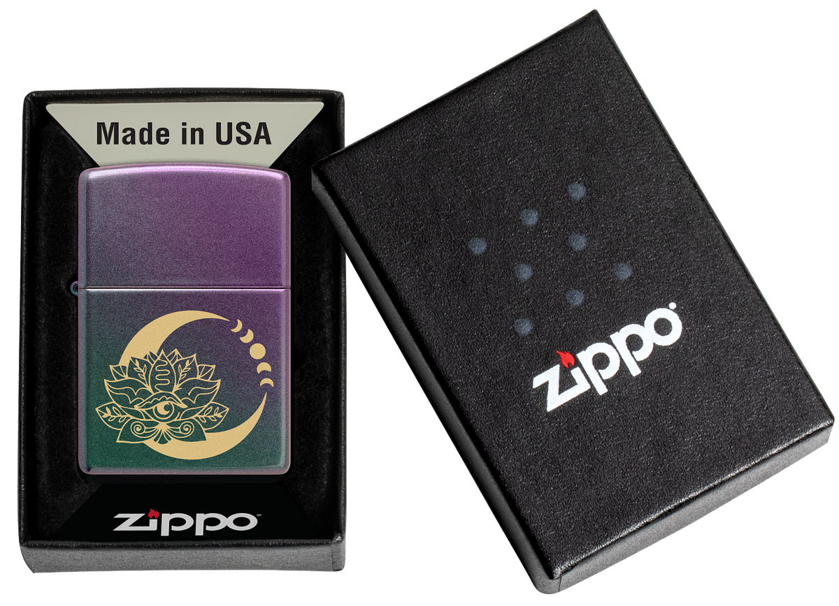 Zippo vžigalnik 48587 Lotus Moon