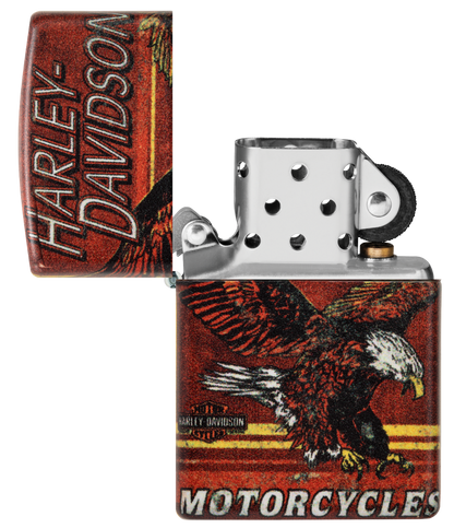 Zippo vžigalnik 48602 Harley Davidson Colourful Eagle