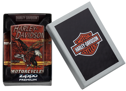 Zippo vžigalnik 48602 Harley Davidson Colourful Eagle