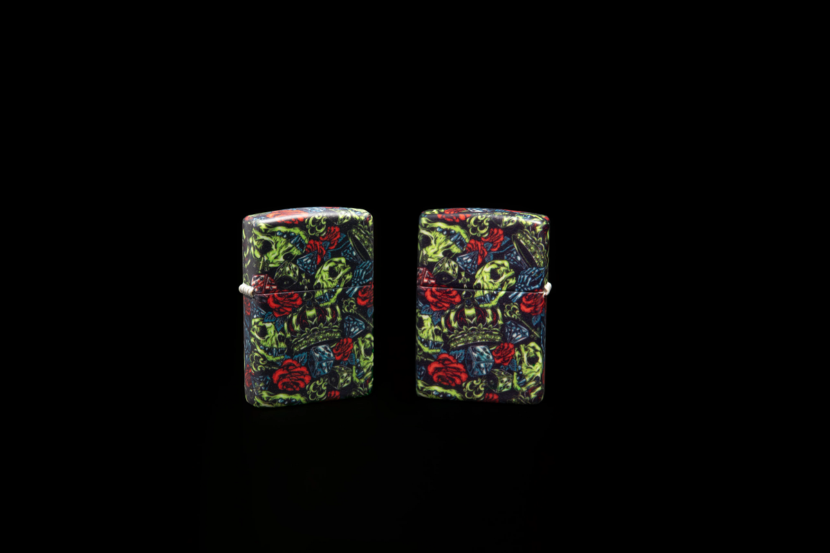 Zippo vžigalnik 49696 Skull Crown