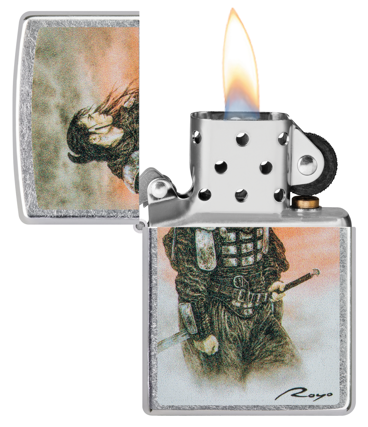 Zippo vžigalnik 49767 Luis Royo Samurai