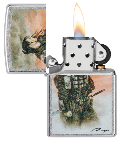 Zippo vžigalnik 49767 Luis Royo Samurai
