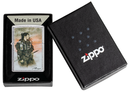 Zippo vžigalnik 49767 Luis Royo Samurai